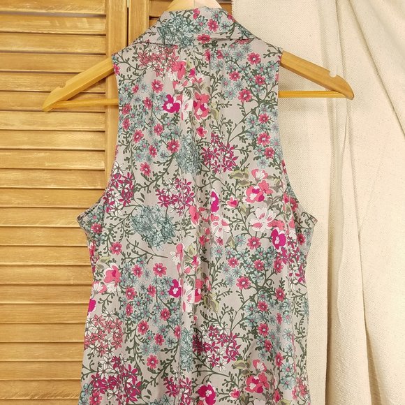 ⫷▴Vintage Floral Shabby chic Boho Top▴⫸ - Picture 9 of 13